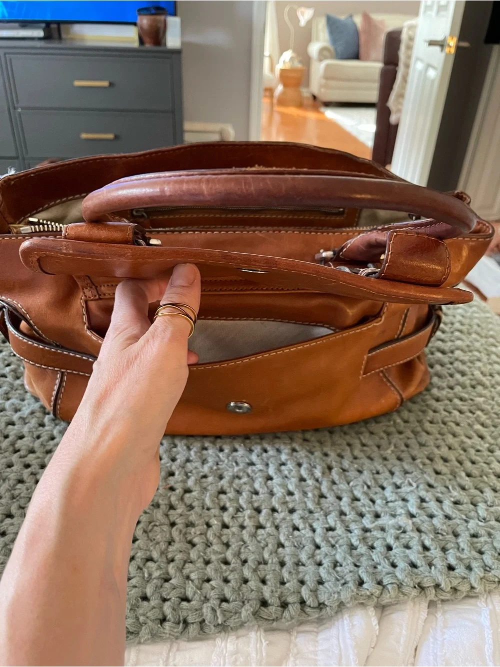 Michael Kors rich cognac